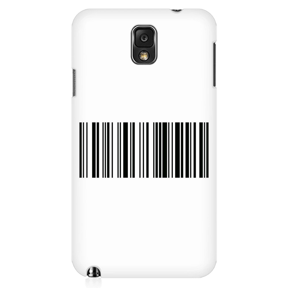 Husa silicon pentru Samsung Galaxy Note 3, Bar Code