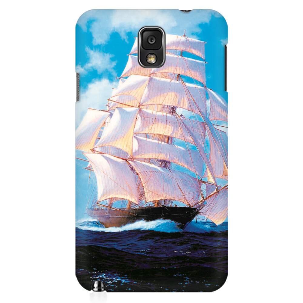 Husa silicon pentru Samsung Galaxy Note 3, Attractive Art Of Ships