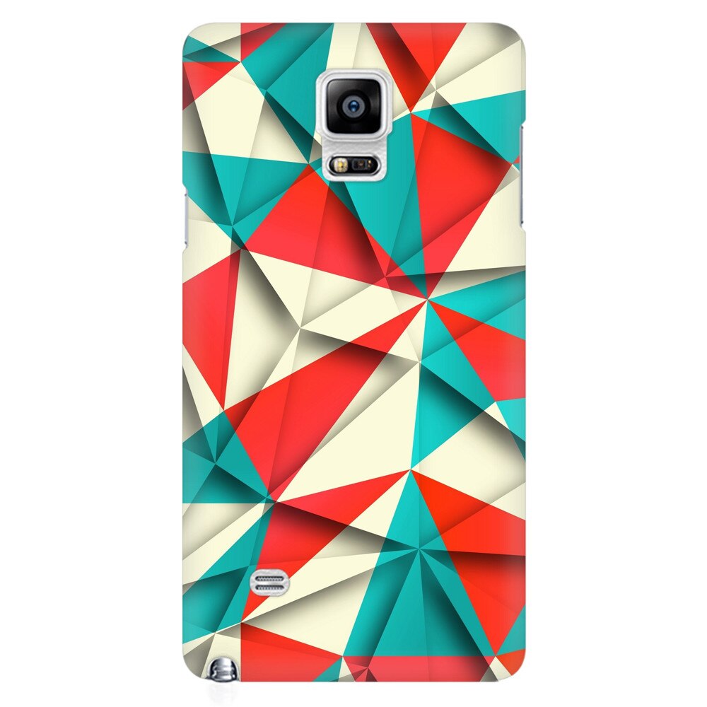 Husa silicon pentru Samsung Galaxy Note 4, Abstract Vector
