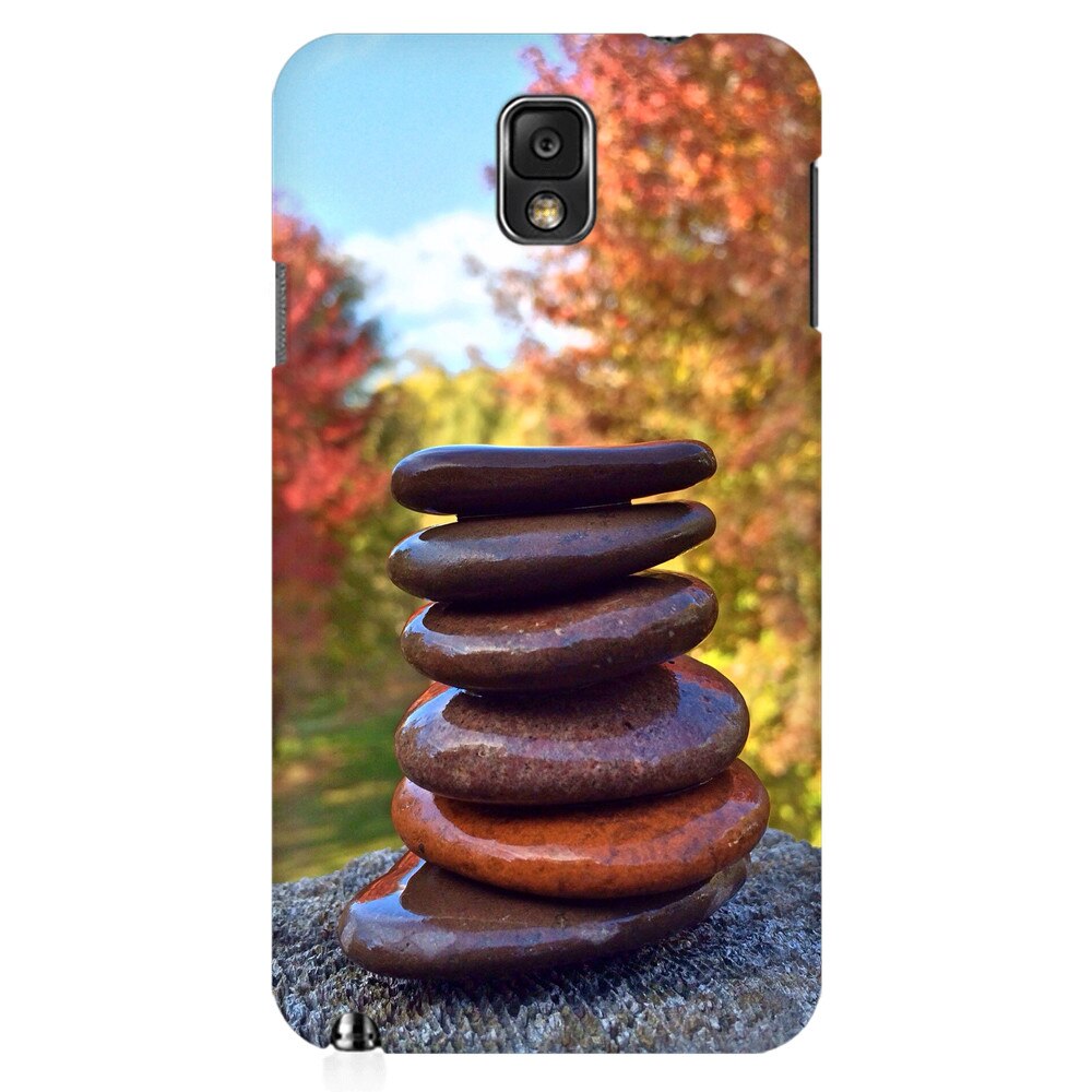 Husa silicon pentru Samsung Galaxy Note 3, Stacking Stones