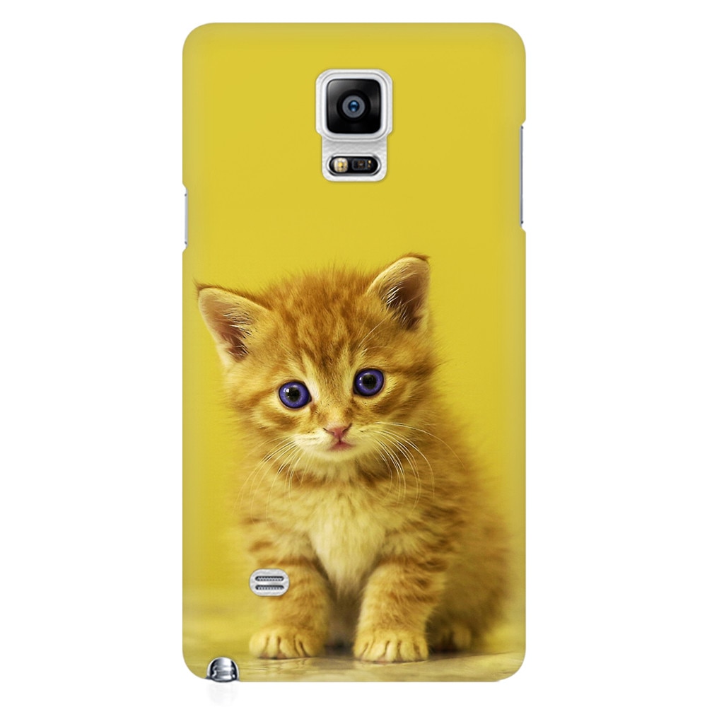 Husa silicon pentru Samsung Galaxy Note 4, Baby Kitten