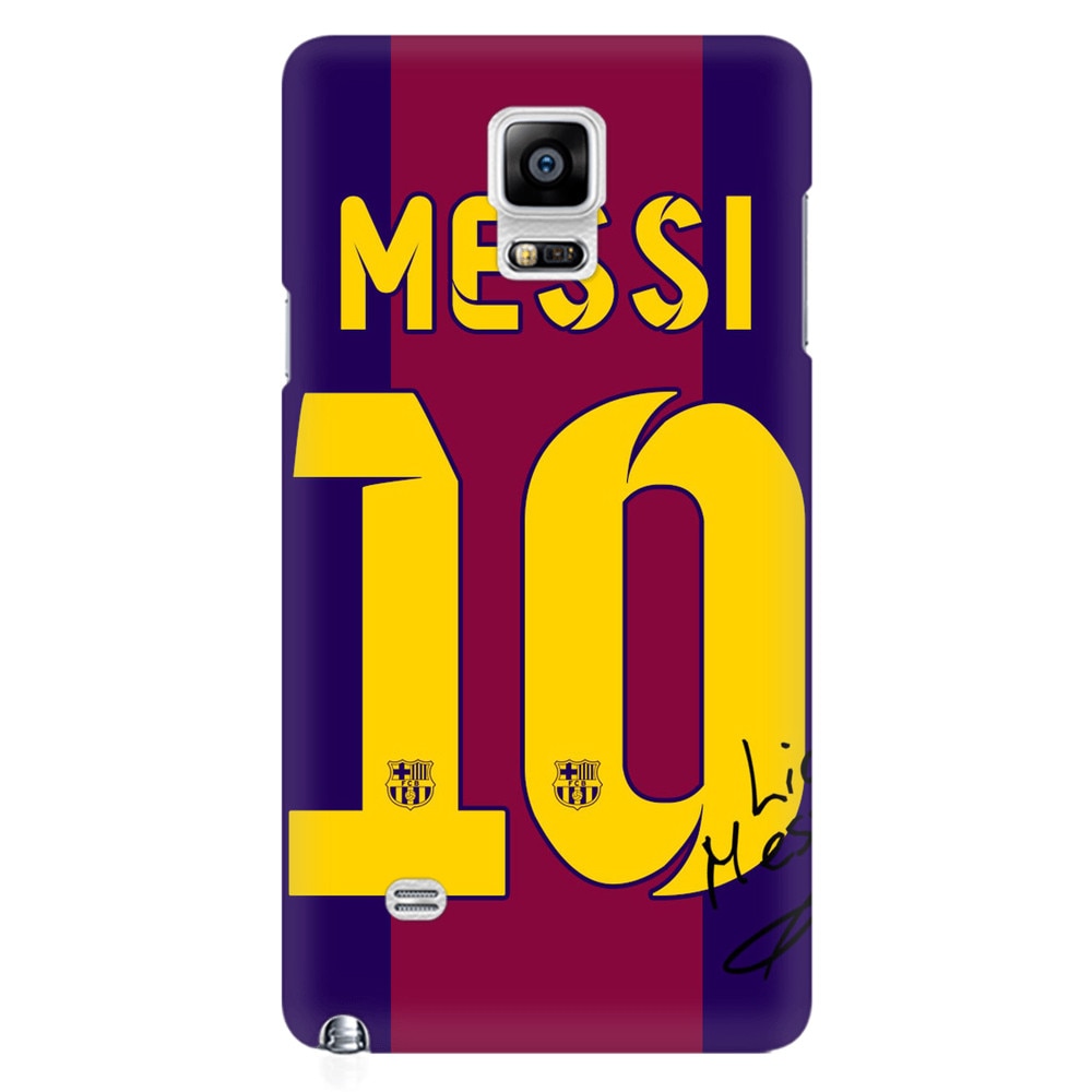 Husa silicon pentru Samsung Galaxy Note 4, Messi 0