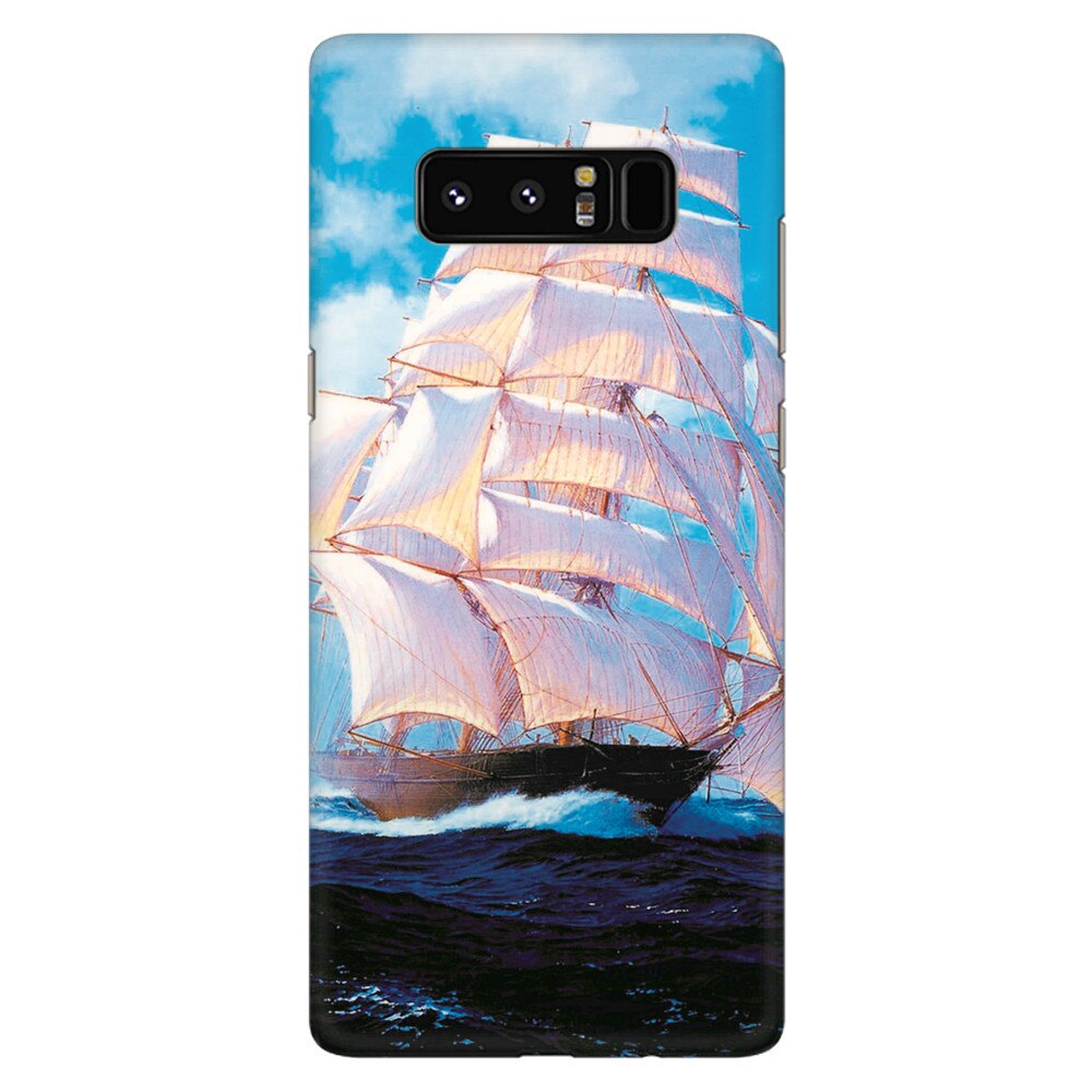 Husa silicon pentru Samsung Galaxy Note 8, Attractive Art Of Ships