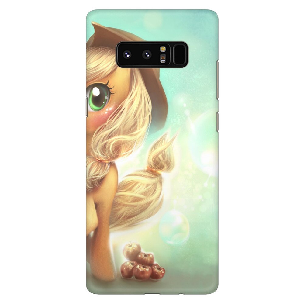 Husa silicon pentru Samsung Galaxy Note 8, Applejack Pony Cute K