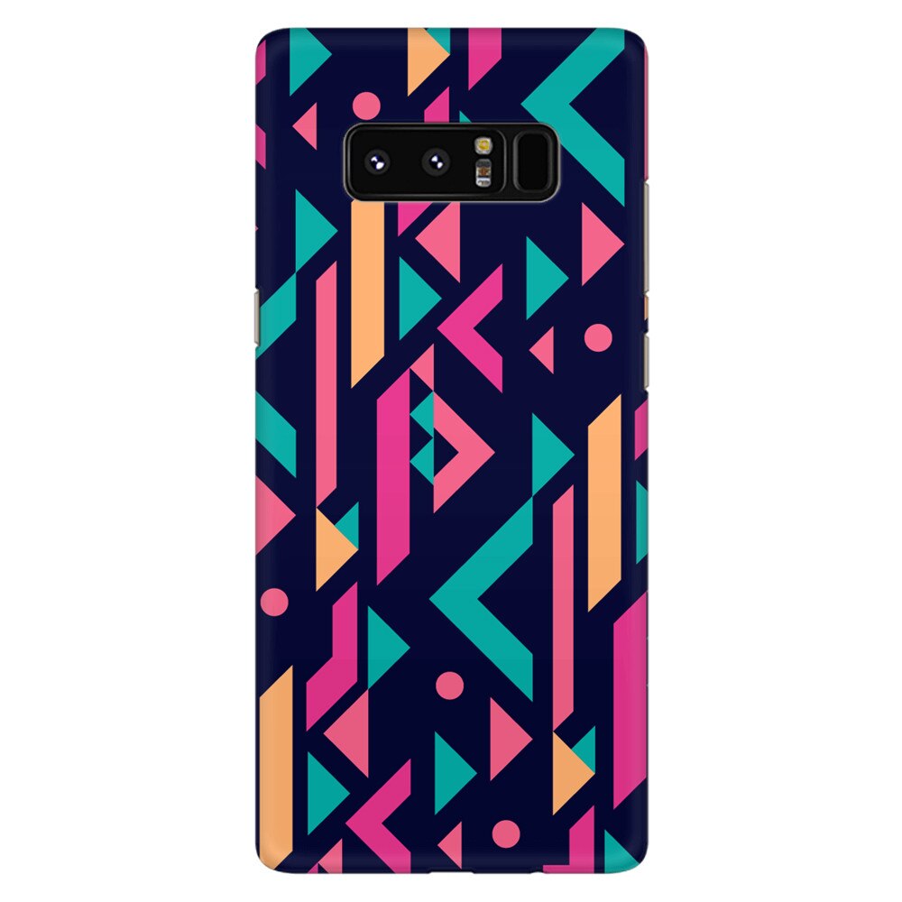 Husa silicon pentru Samsung Galaxy Note 8, Alien Geometrics