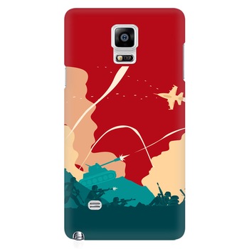 Husa silicon pentru Samsung Galaxy Note 4, War Husa silicon pentru Samsung Galaxy Note 4, War