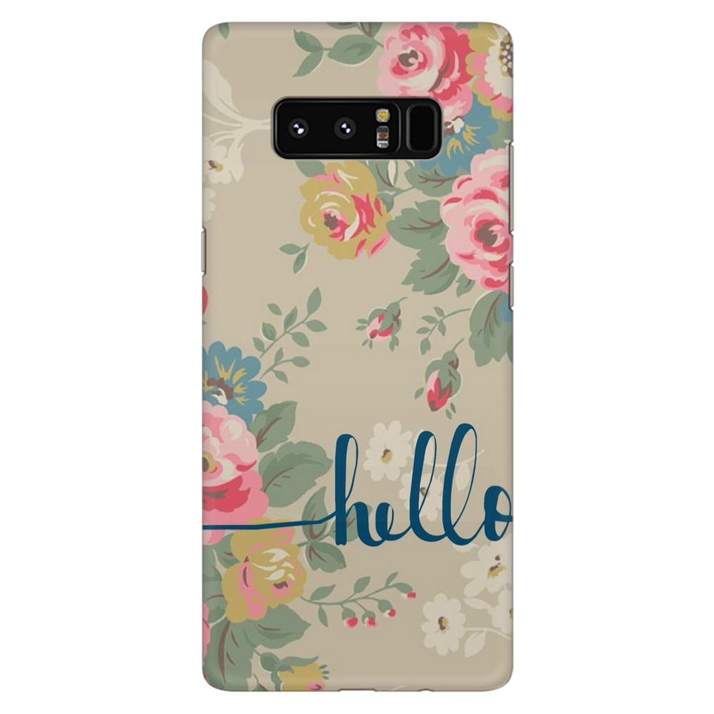 Husa silicon pentru Samsung Galaxy Note 8, Cute Flower Phone
