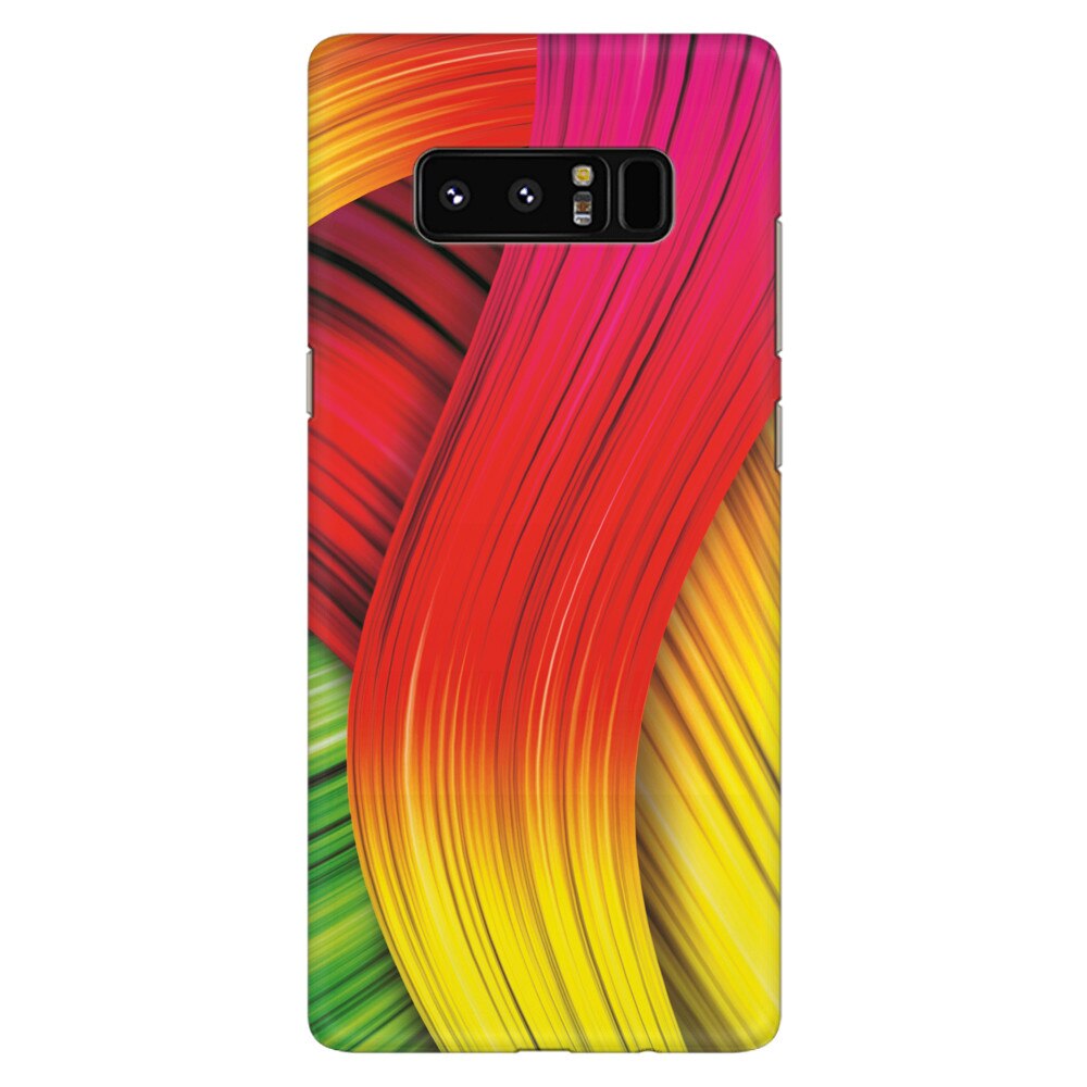 Husa silicon pentru Samsung Galaxy Note 8, Colorful Abstract