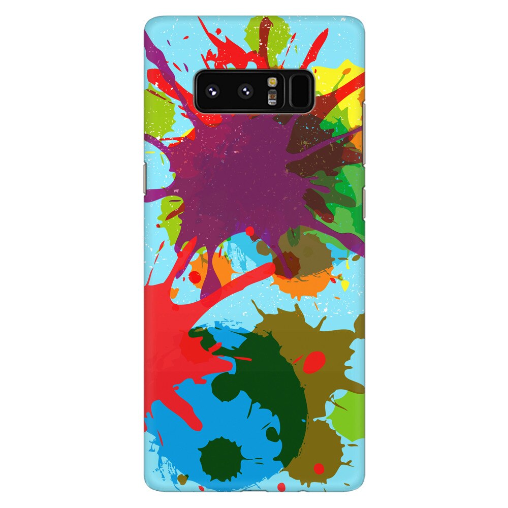 Husa silicon pentru Samsung Galaxy Note 8, Holi Splash