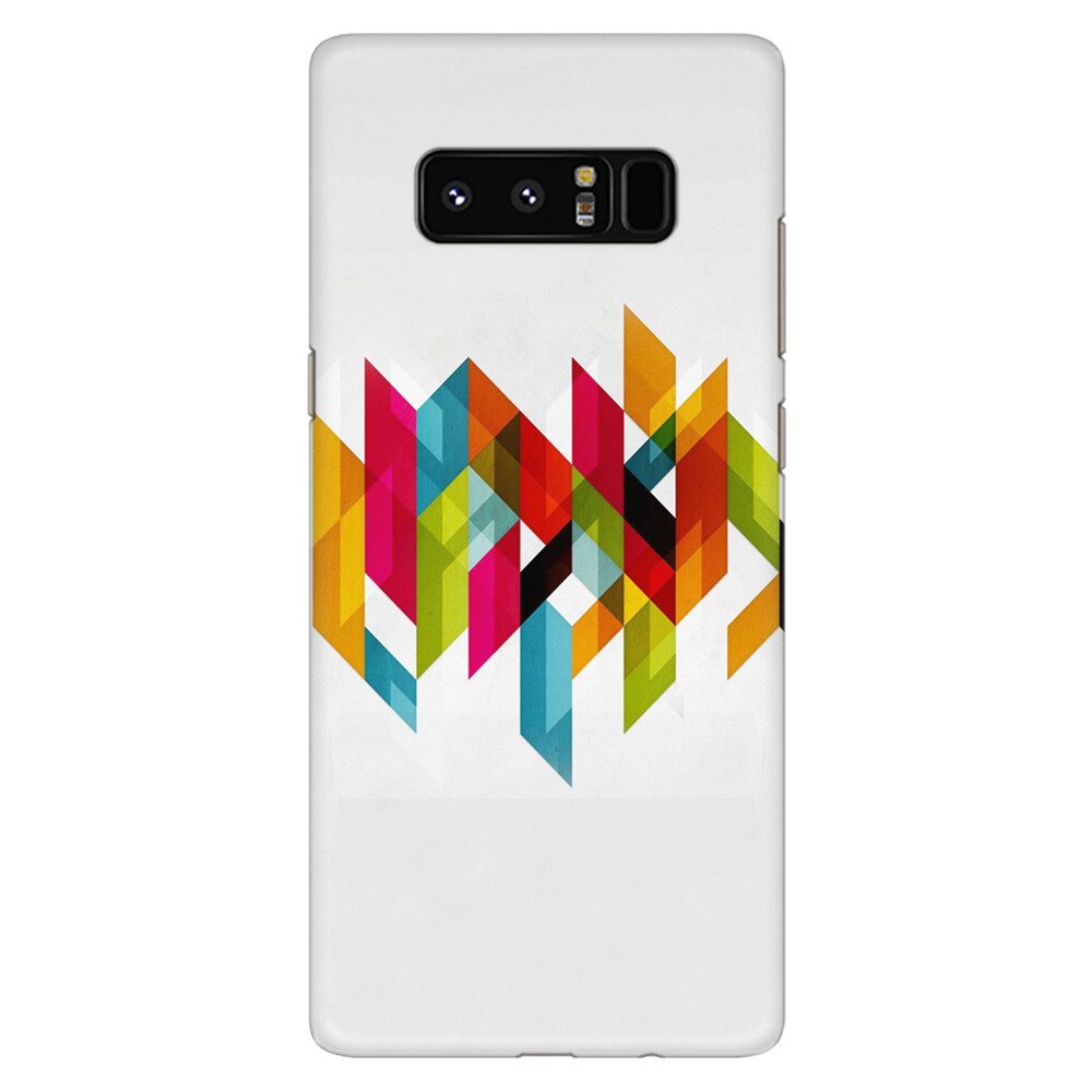 Husa silicon pentru Samsung Galaxy Note 8, Geometric