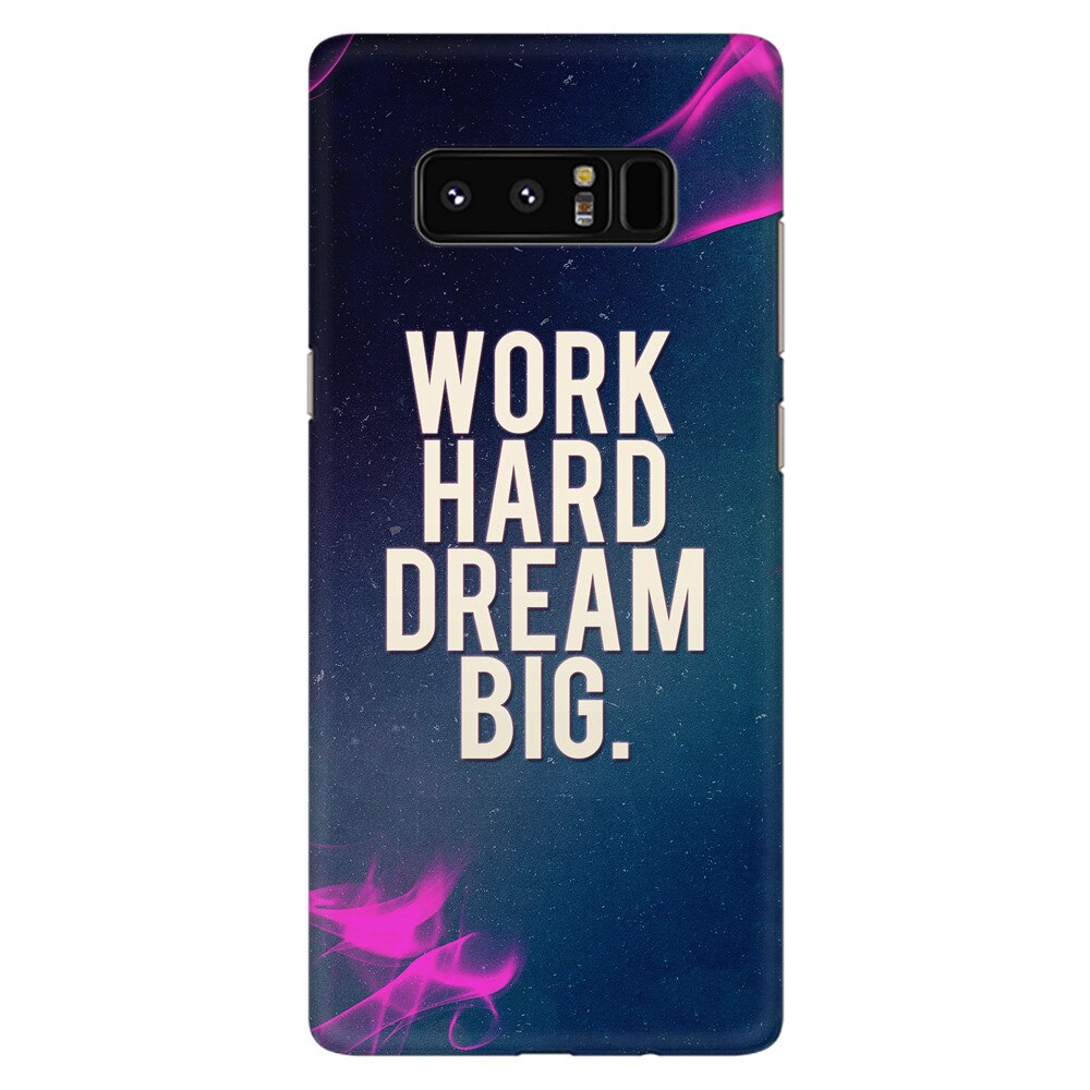Husa silicon pentru Samsung Galaxy Note 8, Dream Big