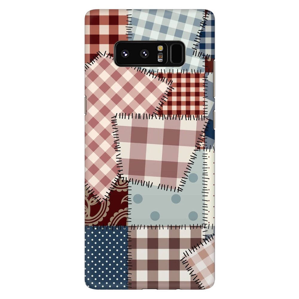 Husa silicon pentru Samsung Galaxy Note 8, Patchwork Vector