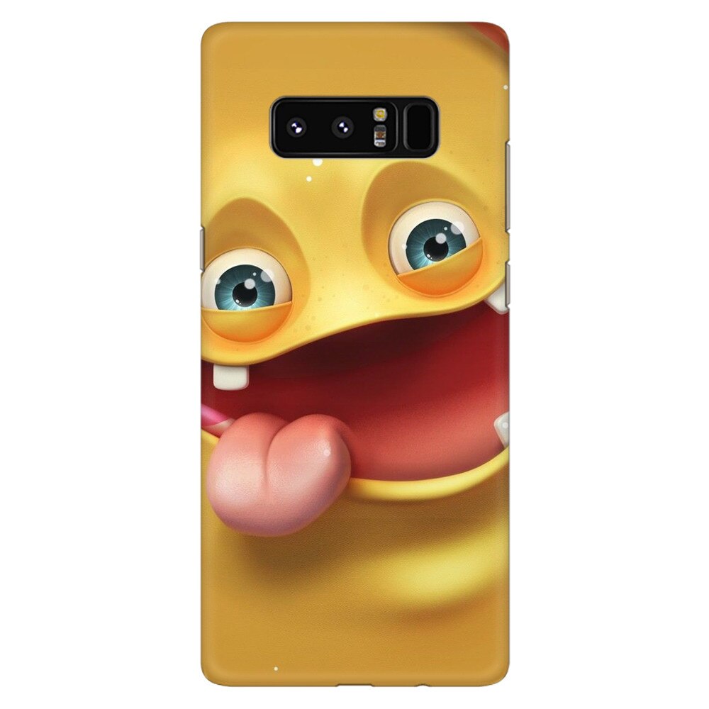 Husa silicon pentru Samsung Galaxy Note 8, Cute Monster