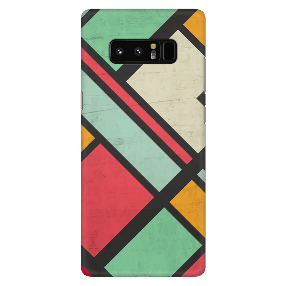 Husa silicon pentru Samsung Galaxy Note 8, Retro Grunge