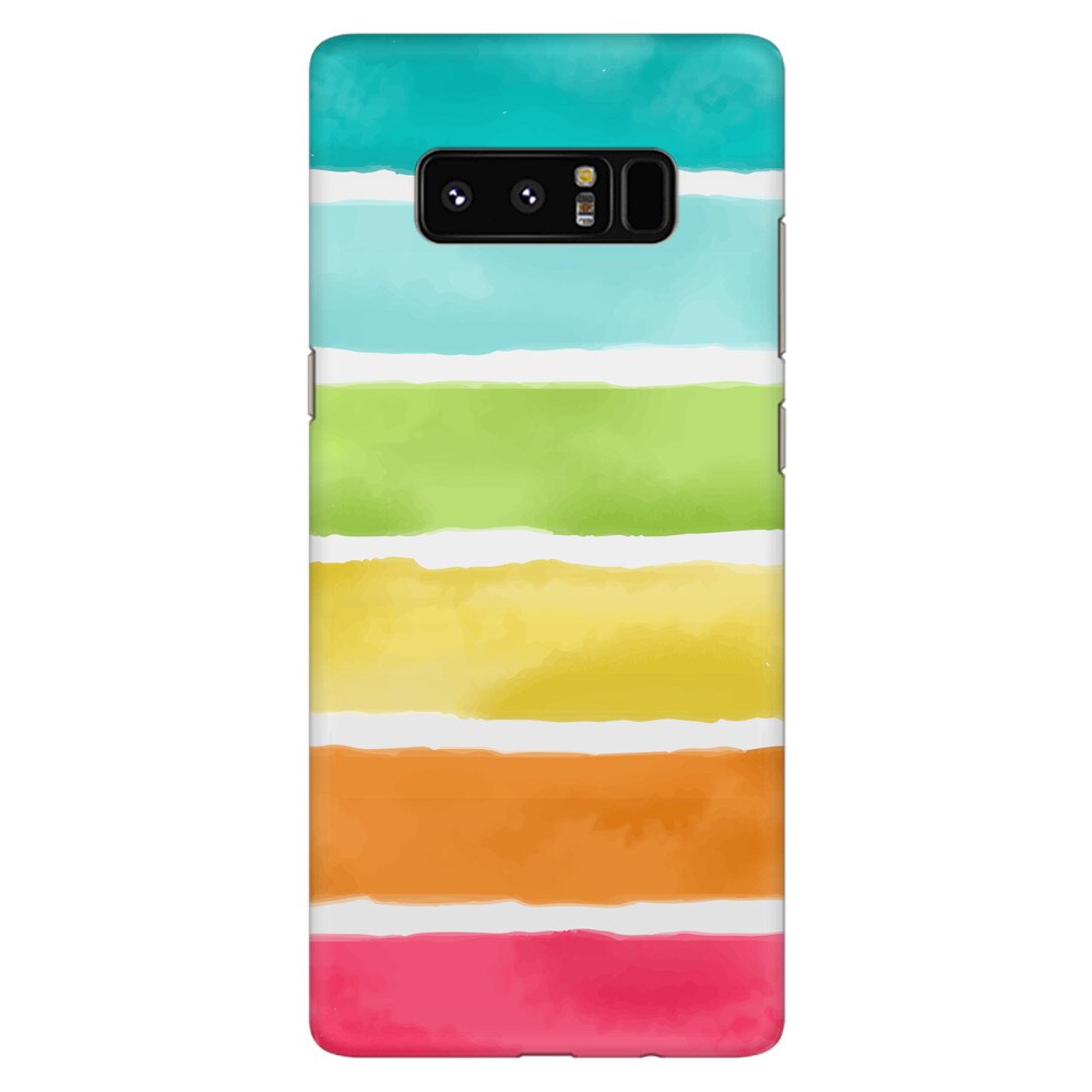 Husa silicon pentru Samsung Galaxy Note 8, Watercolors
