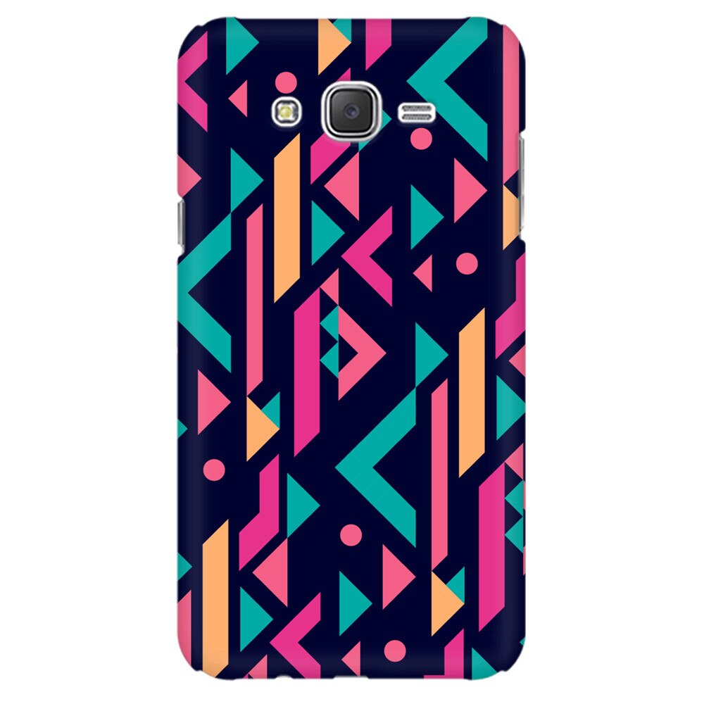 Husa silicon pentru Samsung Galaxy J1 Ace, Alien Geometrics