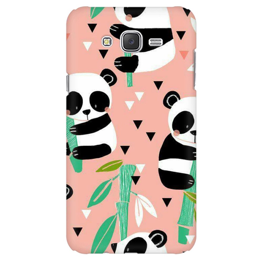 Husa silicon pentru Samsung Galaxy J1, Baby Panda 001