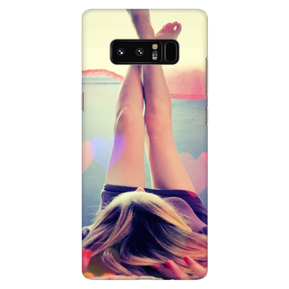 Husa silicon pentru Samsung Galaxy Note 8, Relax Girl