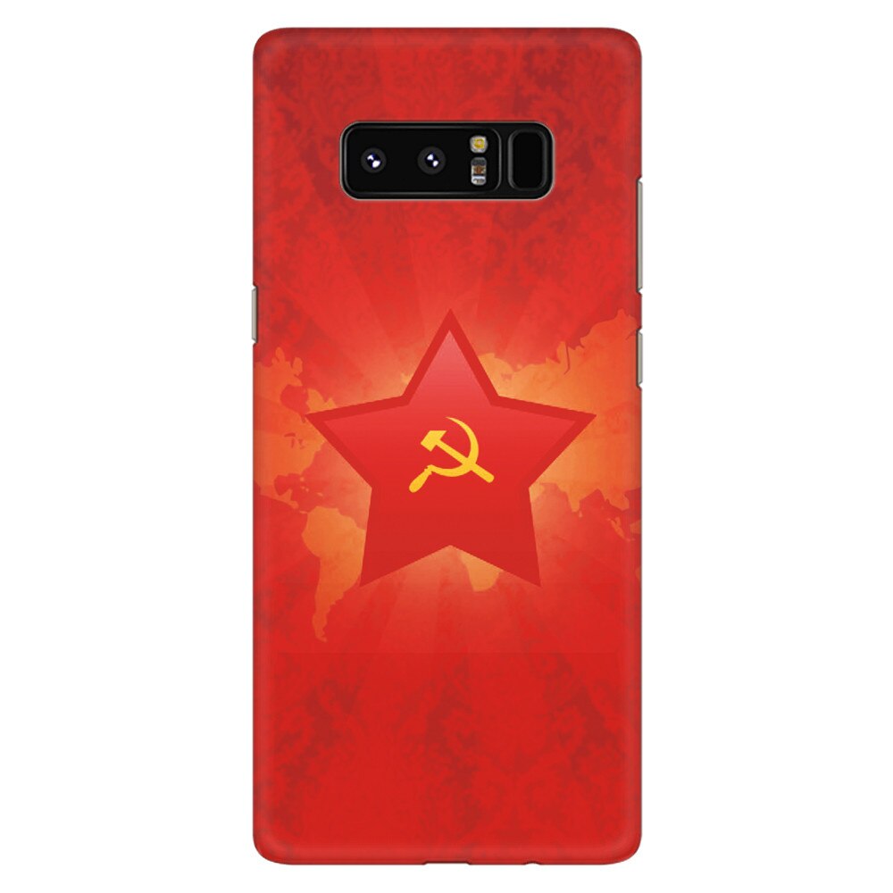 Husa silicon pentru Samsung Galaxy Note 8, Soviet Union
