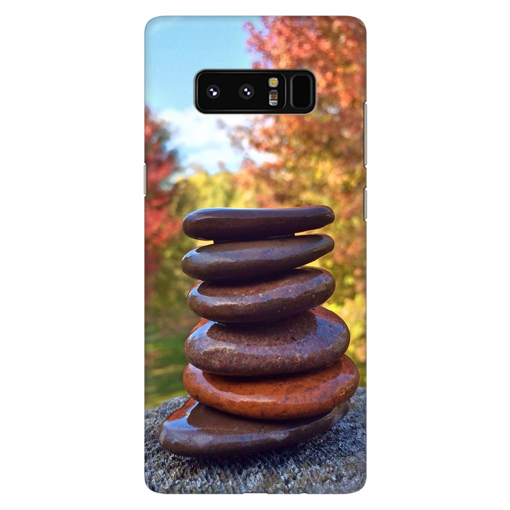 Husa silicon pentru Samsung Galaxy Note 8, Stacking Stones