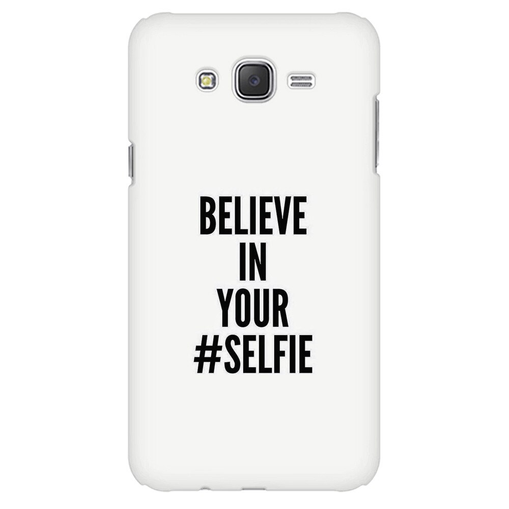 Husa silicon pentru Samsung Galaxy J1 2016, Believe In Yourlfie