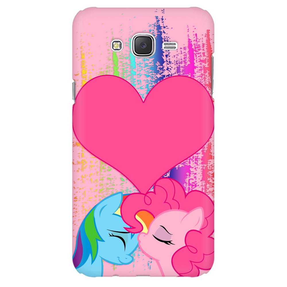 Husa silicon pentru Samsung Galaxy J1 Ace, Pinkie Kiss