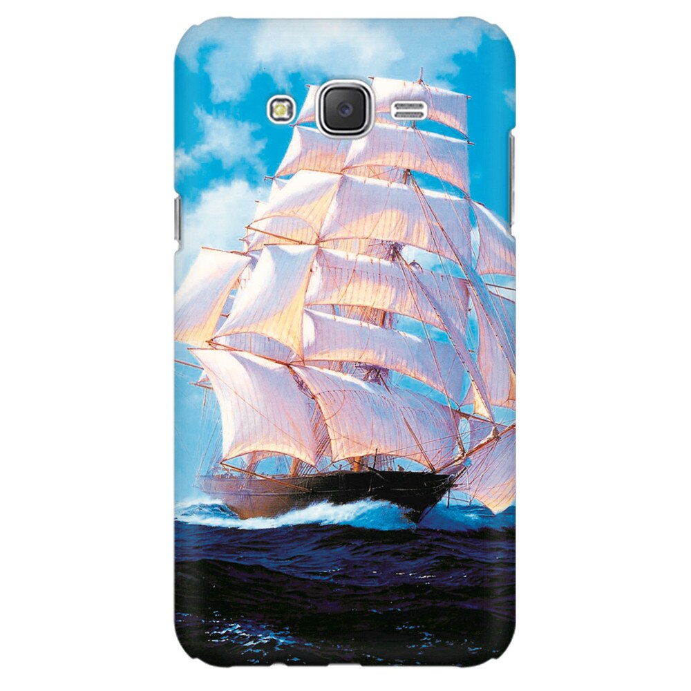 Husa silicon pentru Samsung Galaxy J1 2016, Attractive Art Of Ships