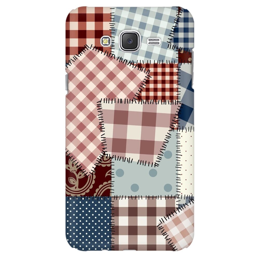 Husa silicon pentru Samsung Galaxy J1 2016, Patchwork Vector
