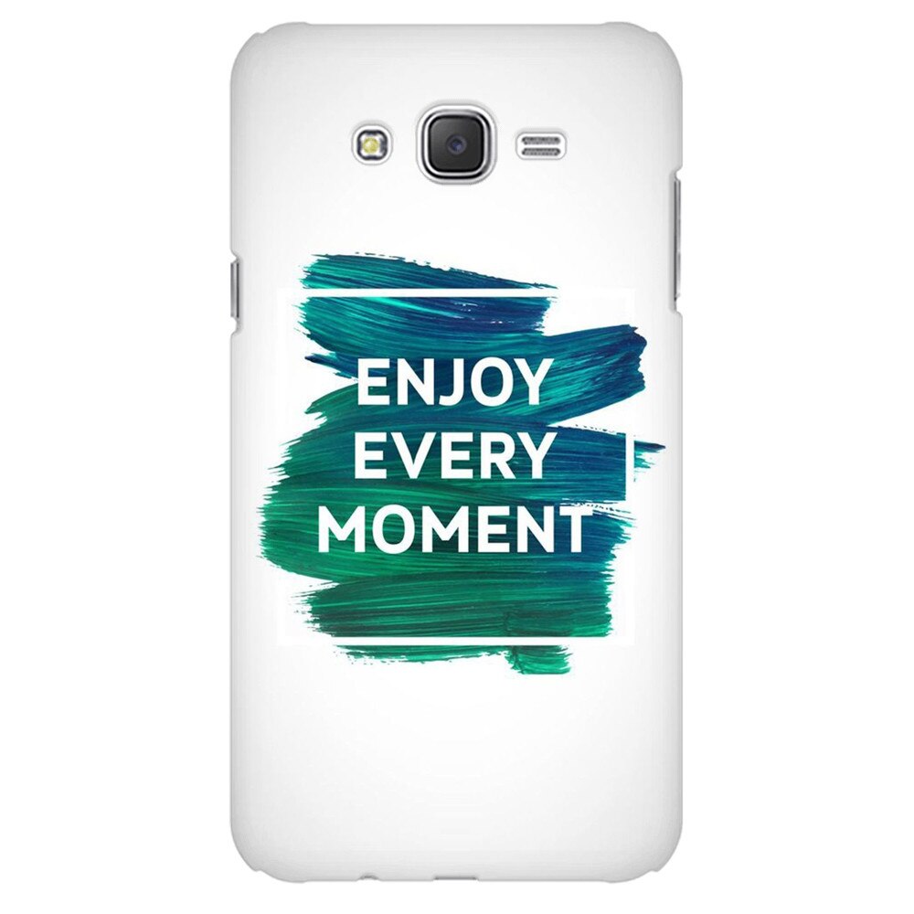 Husa silicon pentru Samsung Galaxy J1, Enjoy Every Moment Motivational