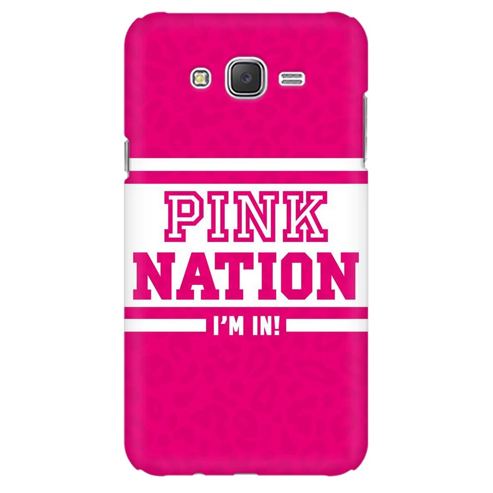 Husa silicon pentru Samsung Galaxy J1 2016, Pink Nation