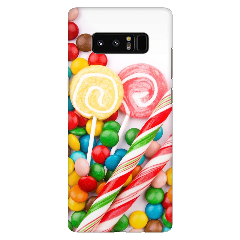 Husa silicon pentru Samsung Galaxy Note 8, Sweet Colorful Candy