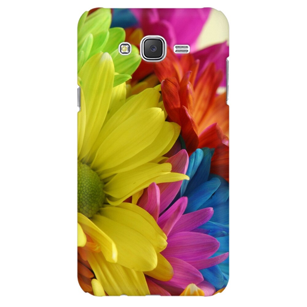 Husa silicon pentru Samsung Galaxy J1 Ace, Flower