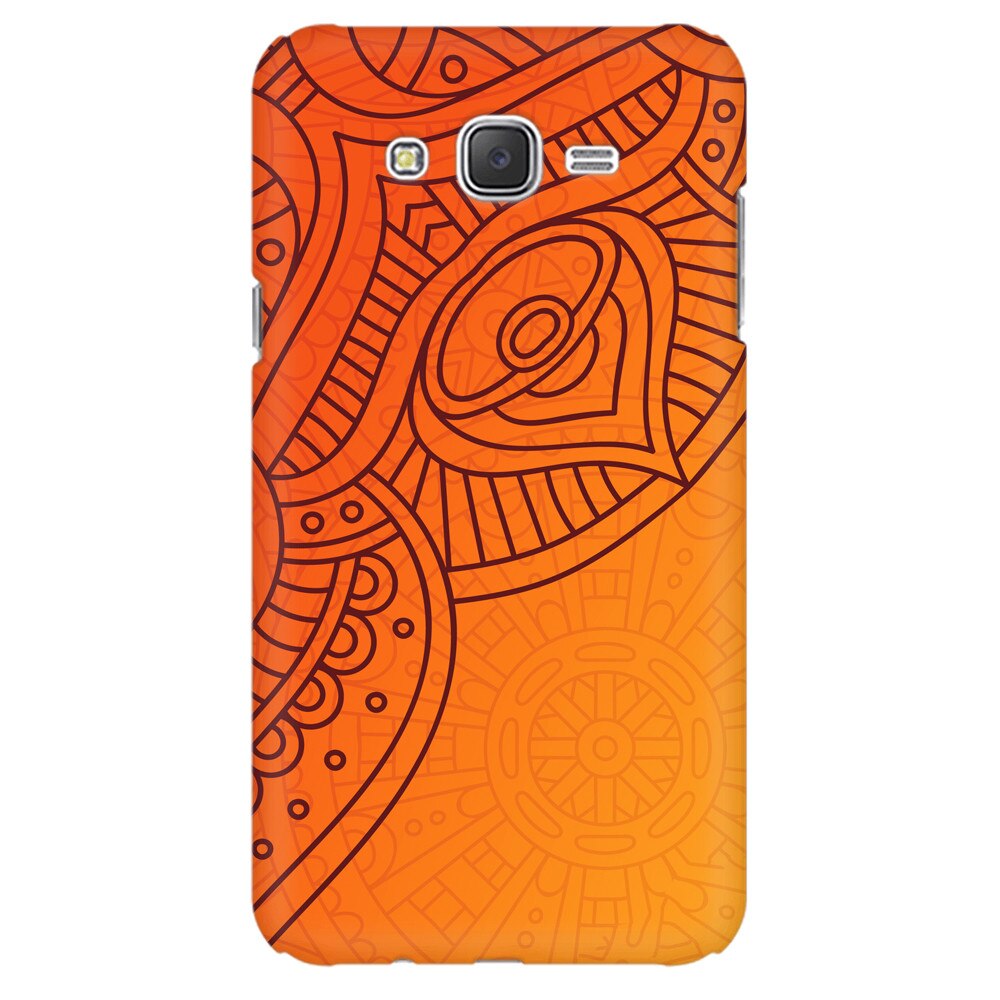 Husa silicon pentru Samsung Galaxy J1, Indian Design