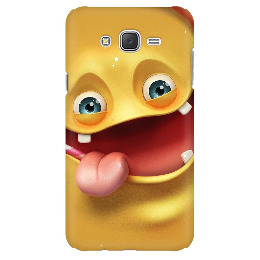 Husa silicon pentru Samsung Galaxy J1 Ace, Cute Monster