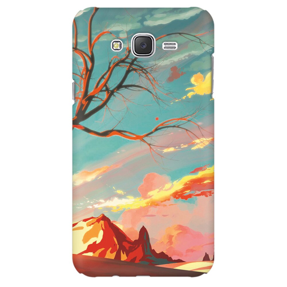 Husa silicon pentru Samsung Galaxy J1 2016, Artistic Landscape