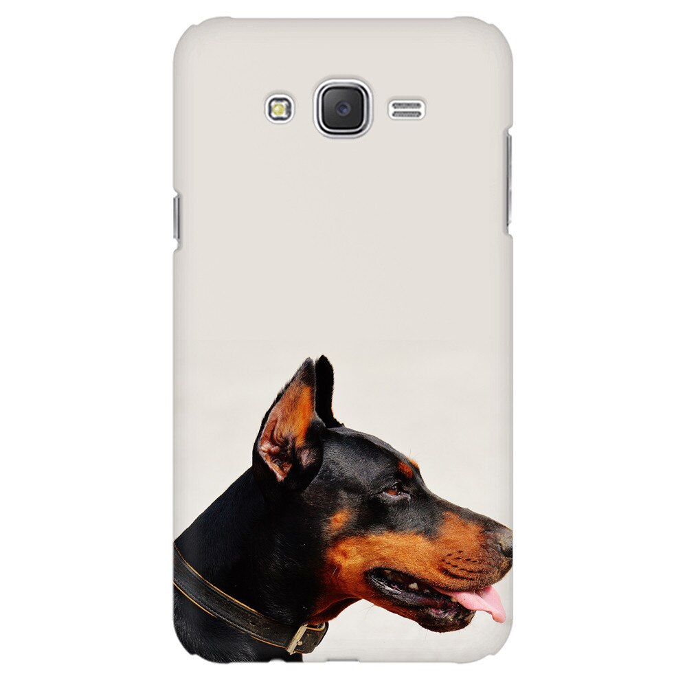 Husa silicon pentru Samsung Galaxy J1 2016, Doberman