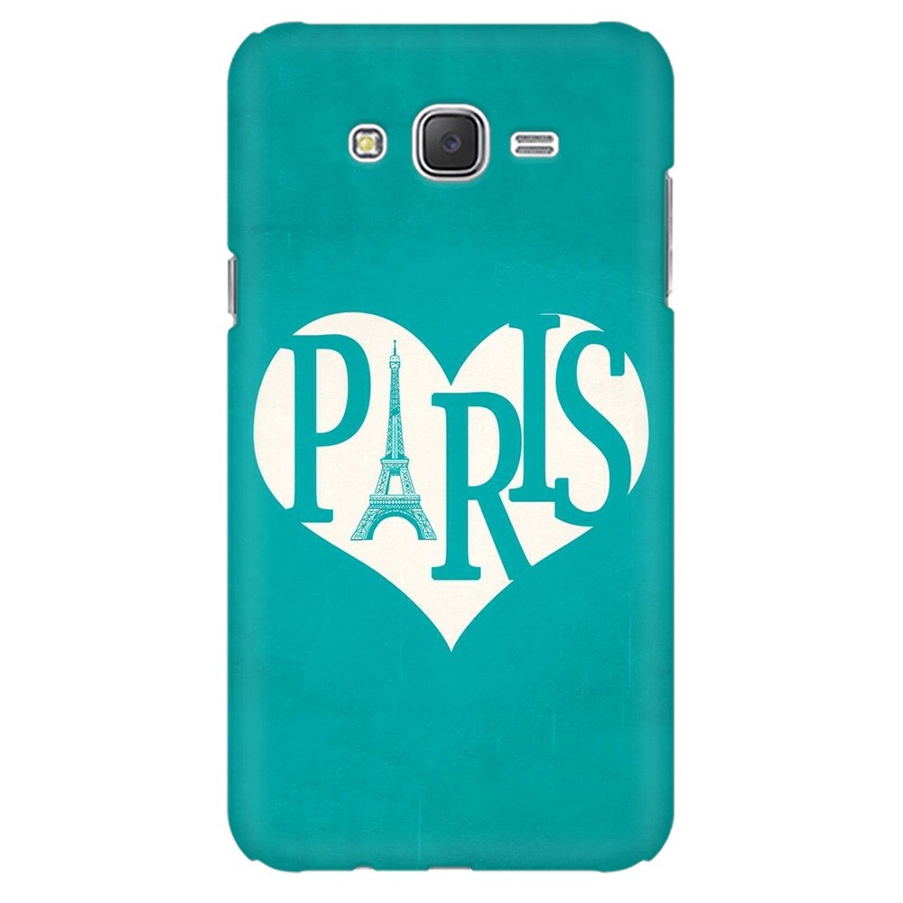 Husa silicon pentru Samsung Galaxy J1 Ace, I Love Paris