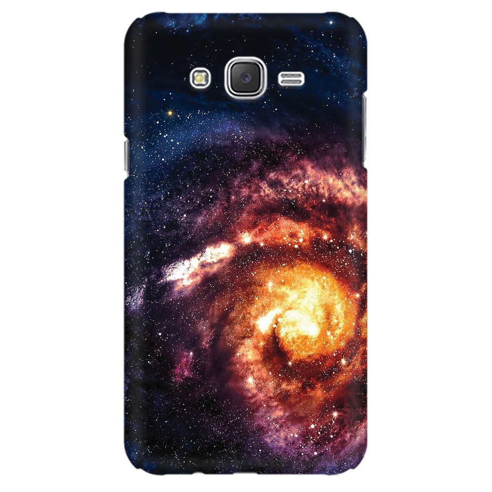 Husa silicon pentru Samsung Galaxy J1 Ace, Spiral Galaxy Illustration