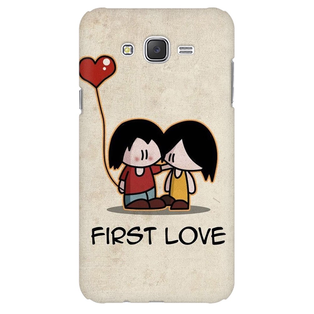 Husa silicon pentru Samsung Galaxy J1 2016, First Love Great Lock Screen