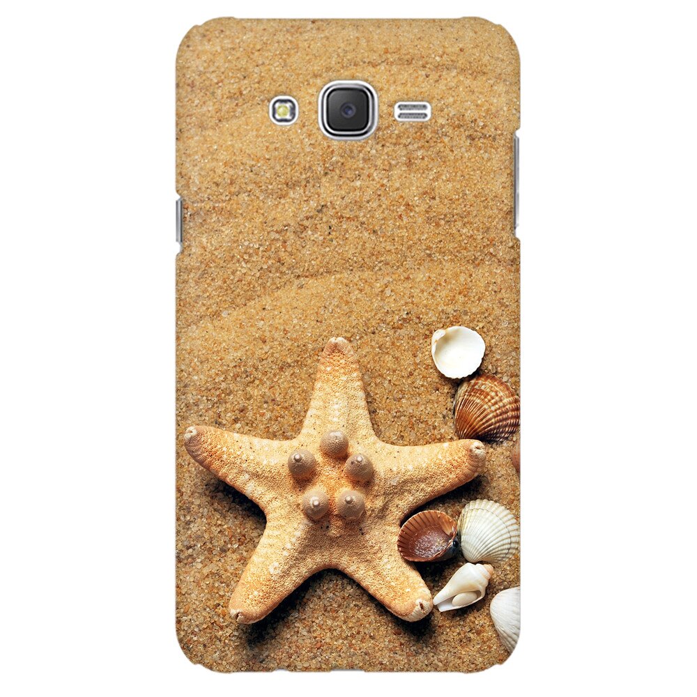 Husa silicon pentru Samsung Galaxy J1 2016, Sea Shells