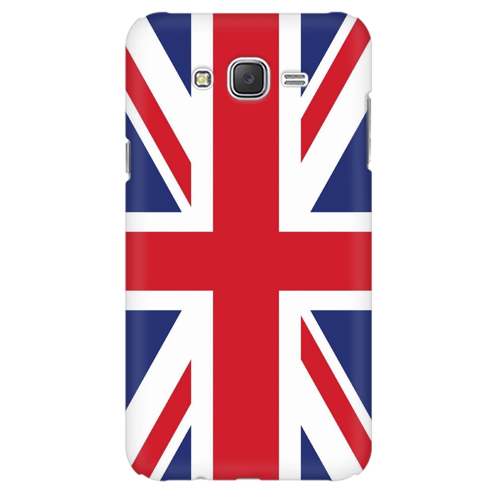 Husa silicon pentru Samsung Galaxy J1 2016, UK Flag Illustration