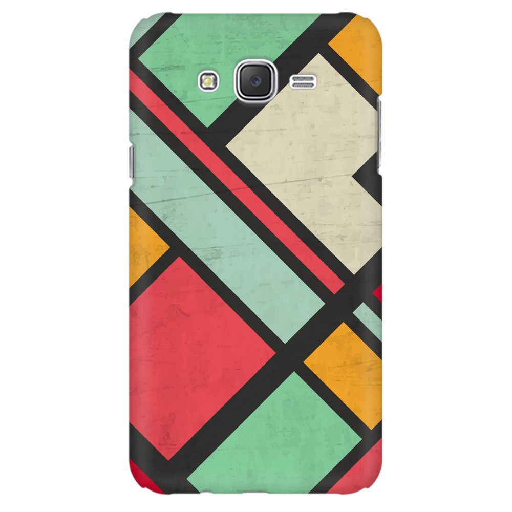 Husa silicon pentru Samsung Galaxy J1 2016, Retro Grunge