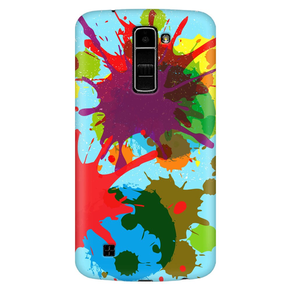 Husa silicon pentru LG K8, Holi Splash