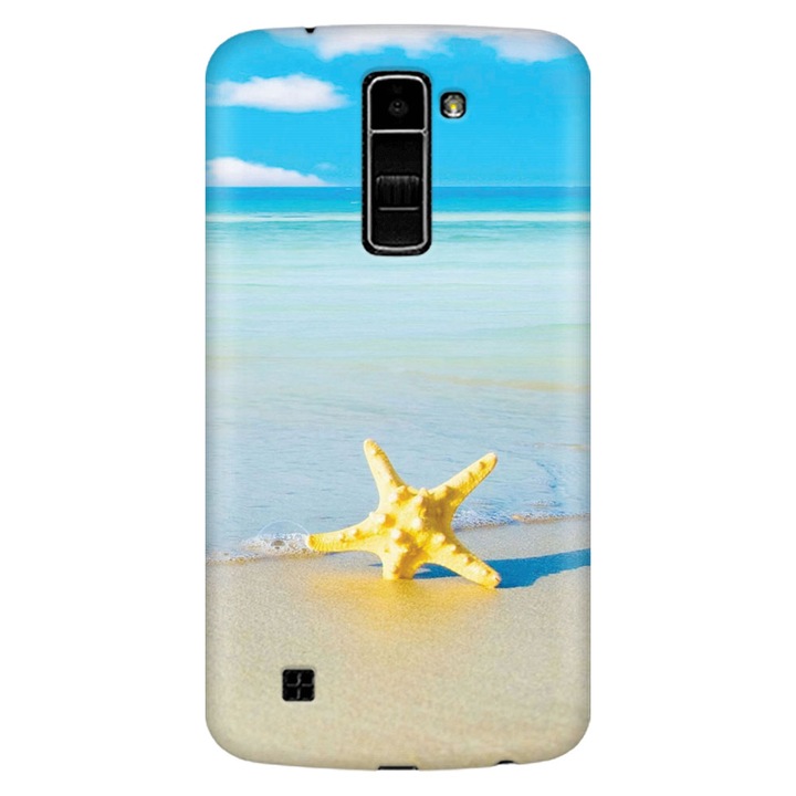 Силиконов калъф за LG K8, Starfish Beach