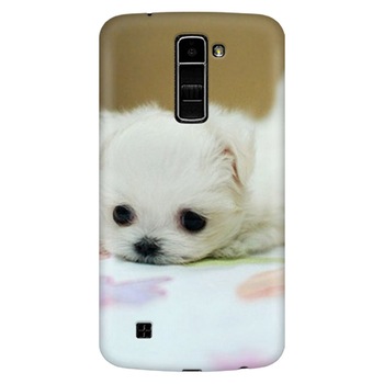 Husa silicon pentru LG K8, Puppies 001 Husa silicon pentru LG K8, Puppies 001