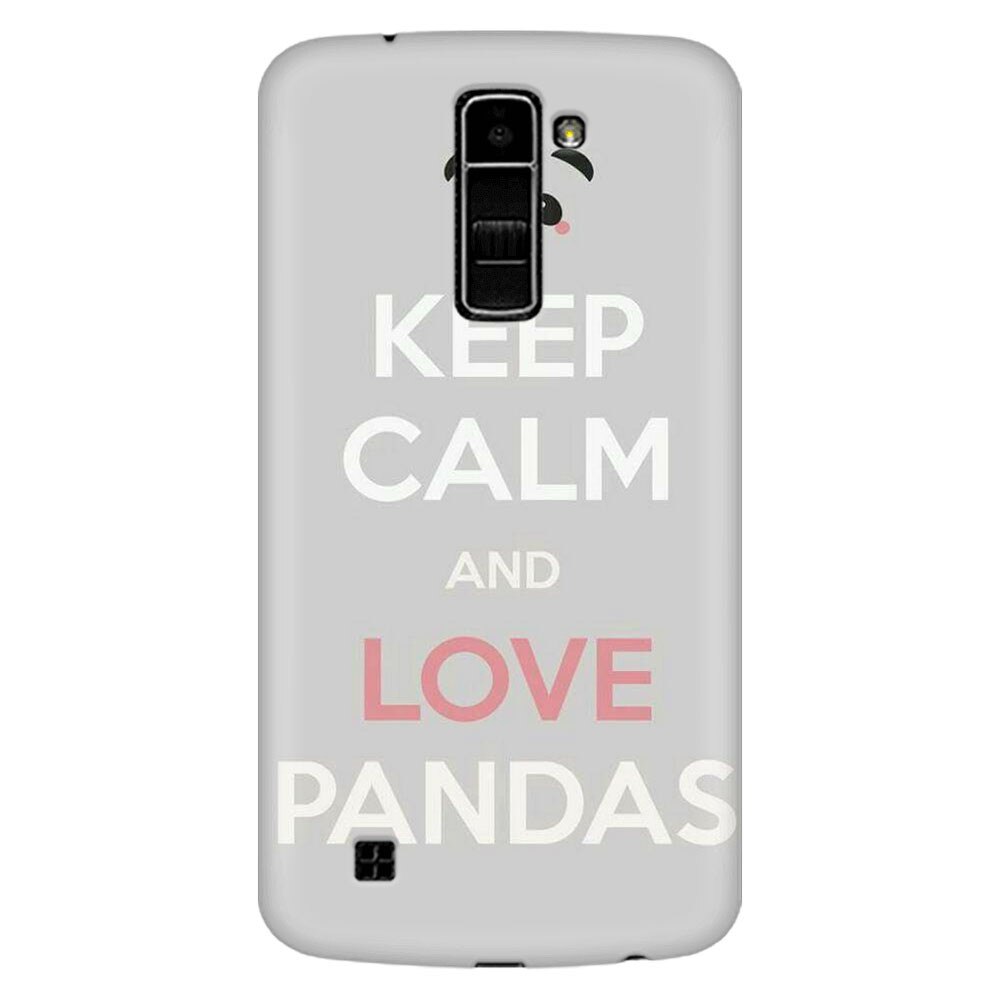 Husa silicon pentru LG K8, Panda Phone
