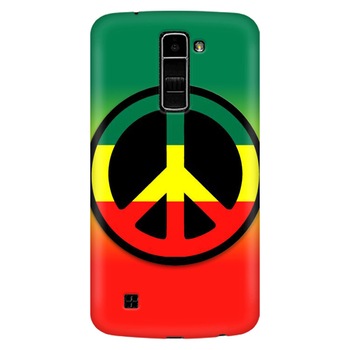 Husa silicon pentru LG K8, Peace Husa silicon pentru LG K8, Peace