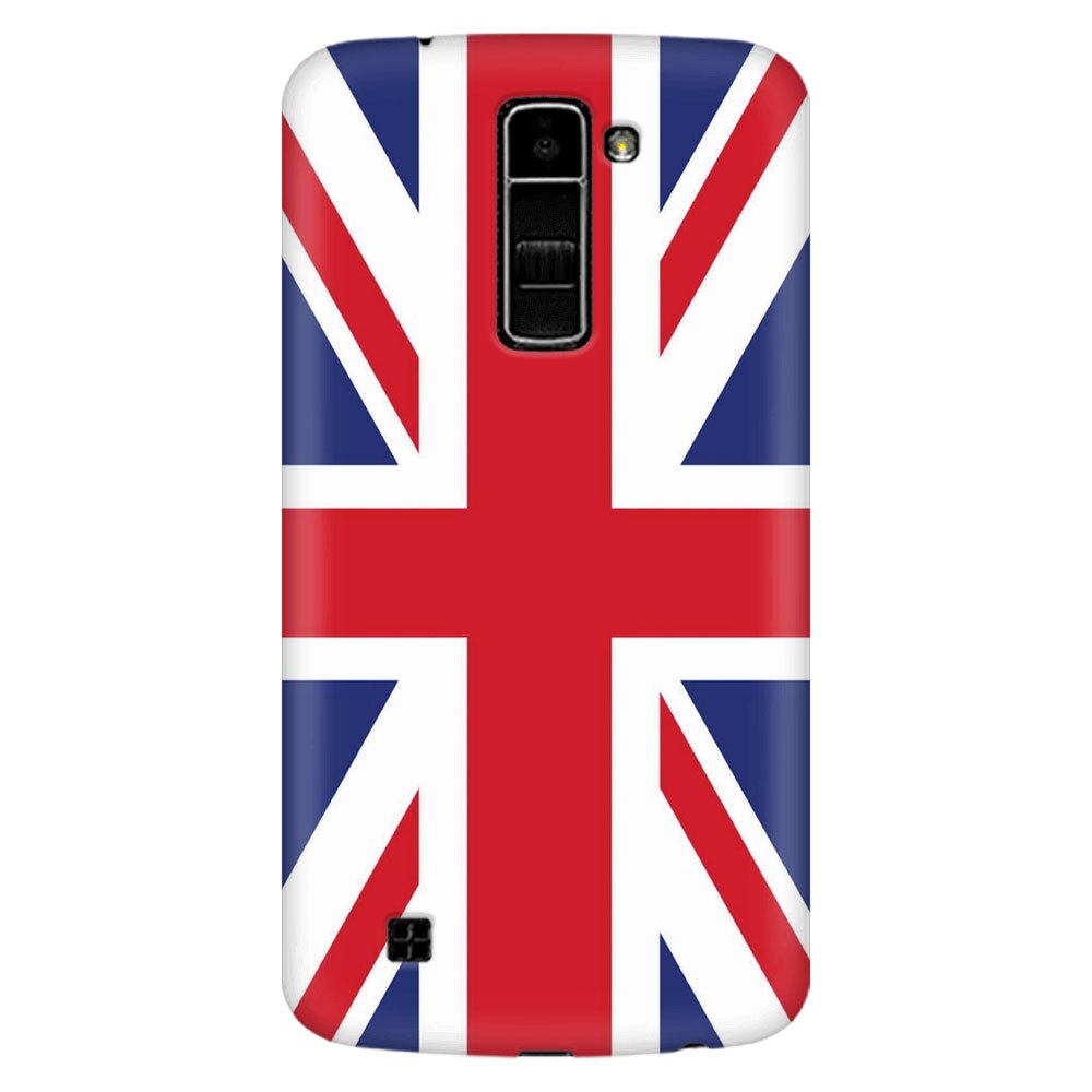 Husa silicon pentru LG K8, UK Flag Illustration