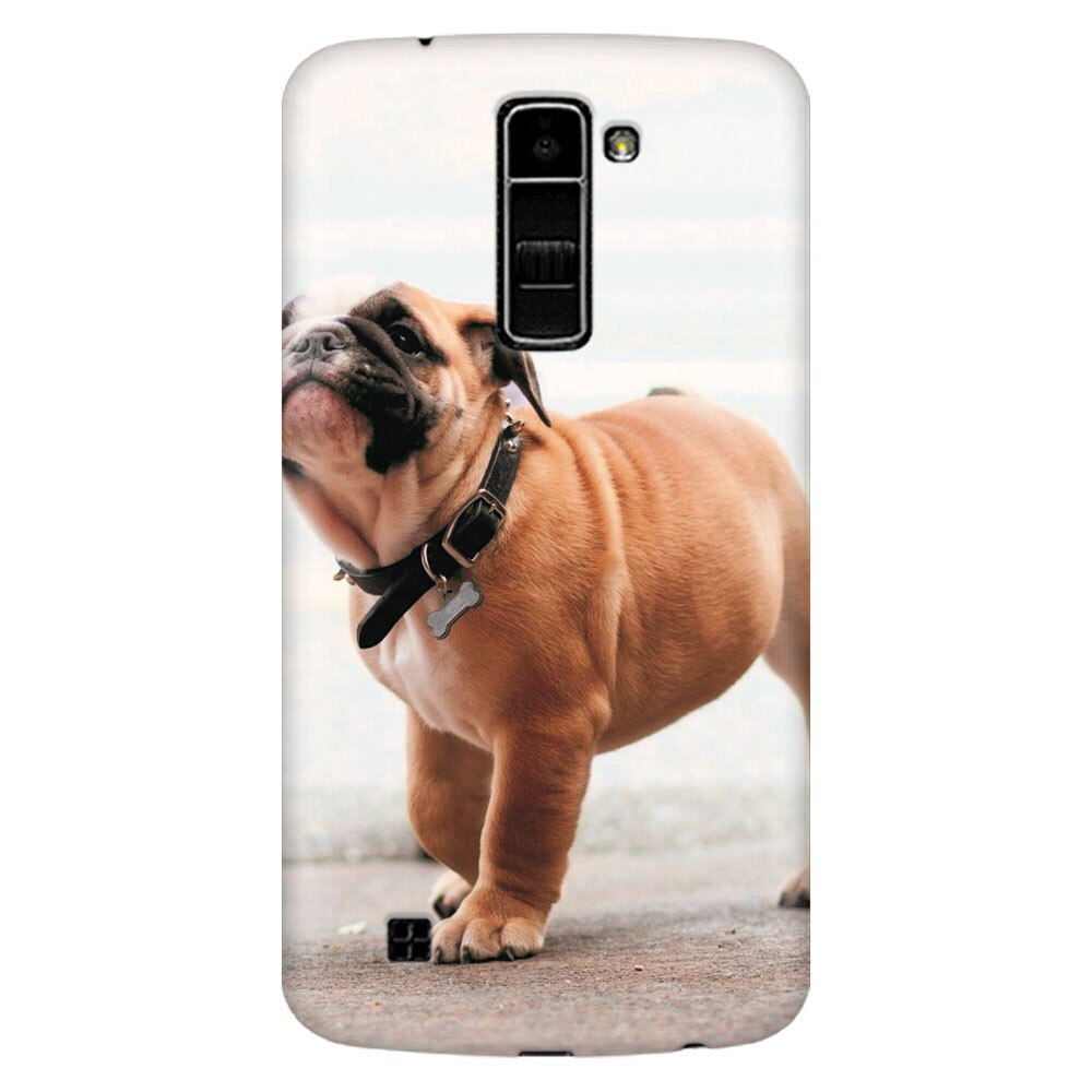 Husa silicon pentru LG K8, Little Dog Puppy Animal