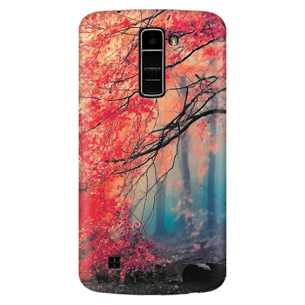 Husa silicon pentru LG K8, Morning Fog Inest Nature